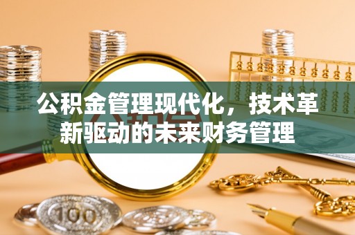 林州公积金管理现代化，技术革新驱动的未来财务管理